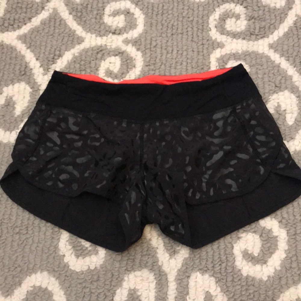 Lululemon Speed Short-Leopard